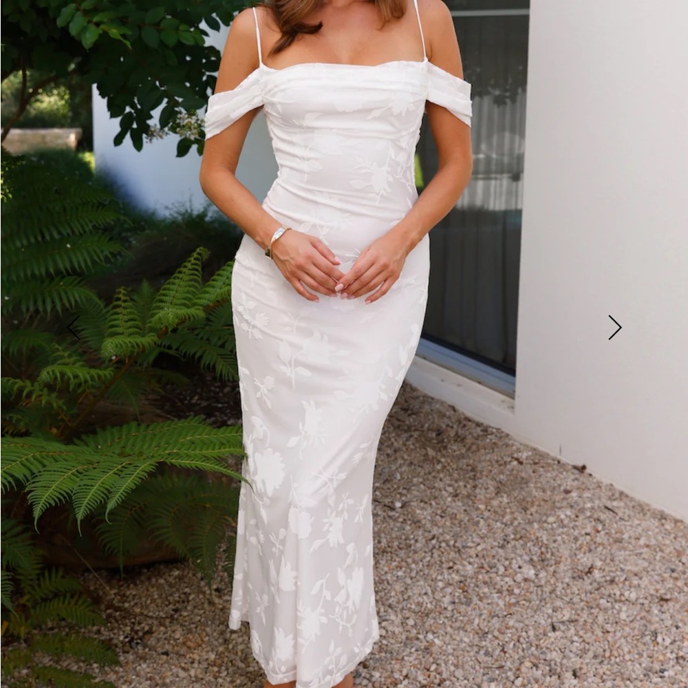 Hello Molly Bridal White Dress